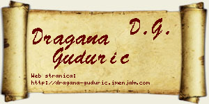 Dragana Gudurić vizit kartica